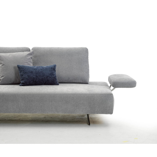 Dīvāns ASSO 225x112x92h (Ražots Itālijā) Dīvāni, Neizvelkamie dīvāni image