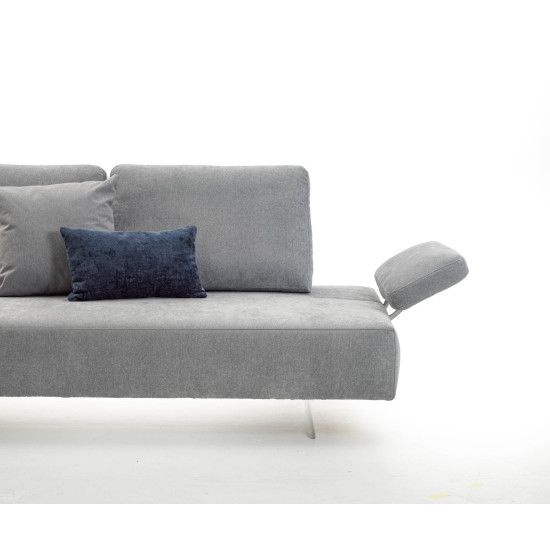 Dīvāns ASSO 225x112x92h (Ražots Itālijā) Dīvāni, Neizvelkamie dīvāni image