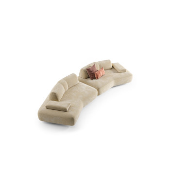 Dīvāns Capriccio 412x130x45h (Ražots Itālijā)