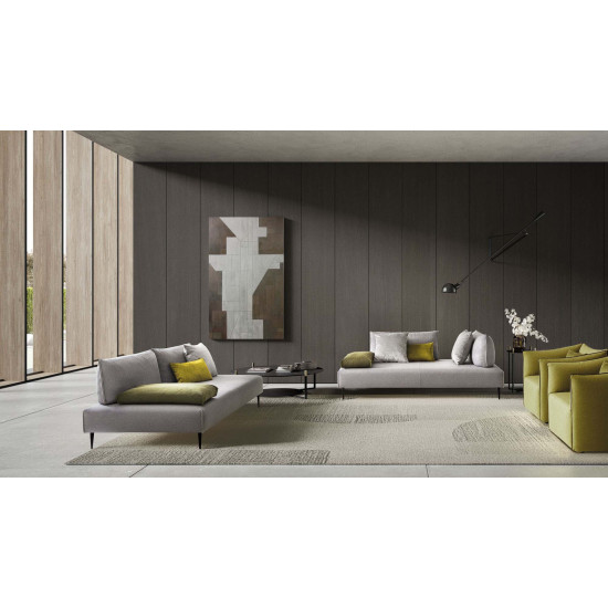 Stūra dīvāns BACIO 187x217x83h (Ražots Itālijā)