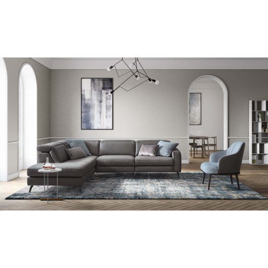 Stūra dīvāns CHRISTOPHER 270x235x102h (Ražots Itālijā)