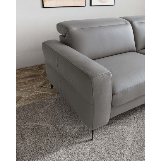 Stūra dīvāns GARETH 245x158x102h (Ražots Itālijā)