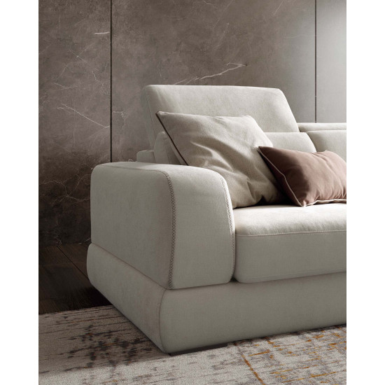 Stūra dīvāns GRAFFITI 280x227x96h (Ražots Itālijā)