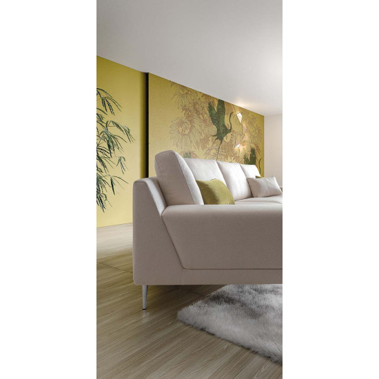 Stūra dīvāns PONTIA 330x150x85h (Ražots Itālijā)