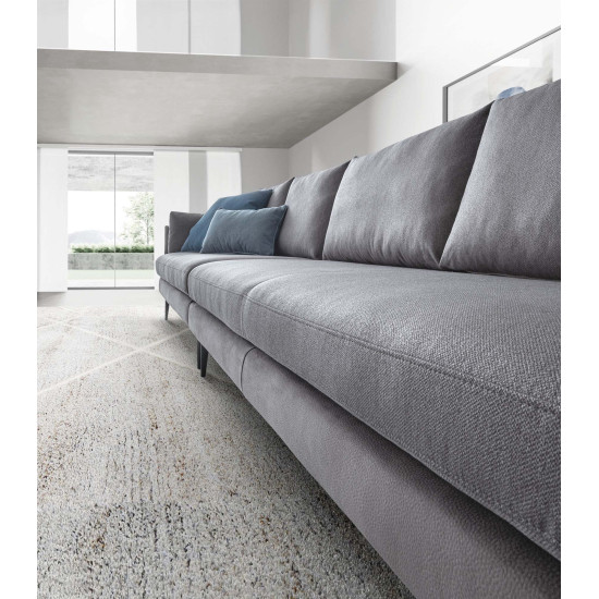 Stūra dīvāns RALPH 294x225/200x85h (Ražots Itālijā)