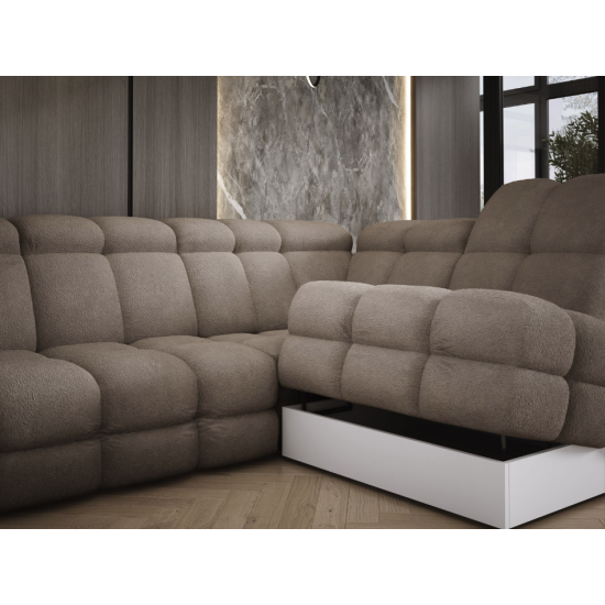 Dīvāns WETO (ELEKTRISKS) (Izvelkams) (Stūra) Izvelkamie dīvāni, Izvelkamie stūra dīvāni image