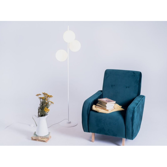 Stāvlampa BOBLER - balta Stāvlampa BOBLER - balta