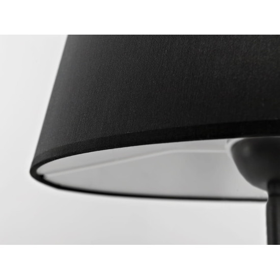 SHADE stāvlampa - melna, melns abažūrs SHADE stāvlampa - melna, melns abažūrs