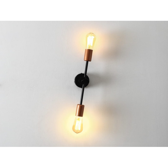 Sienas lampa EPO WALL - melna Sienas lampa EPO WALL - melna