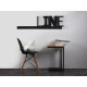 Sienas lampa LINE WALL LED M - grafīts Sienas lampa LINE WALL LED M - grafīts