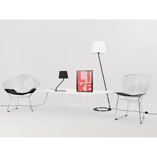 SHADE galda lampa - melns abažūrs, melna