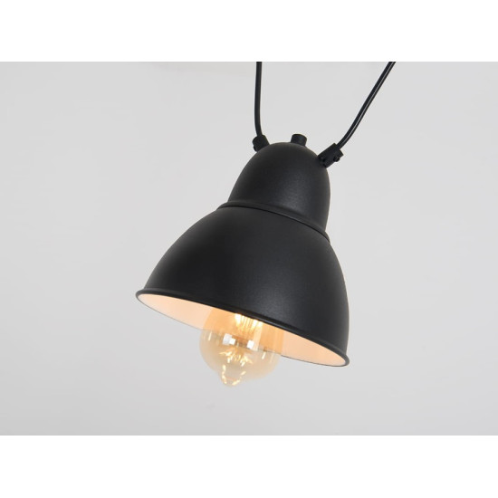 Piekaramā lampa COBEN HANGMAN 1 - melns Piekaramā lampa COBEN HANGMAN 1 - melns