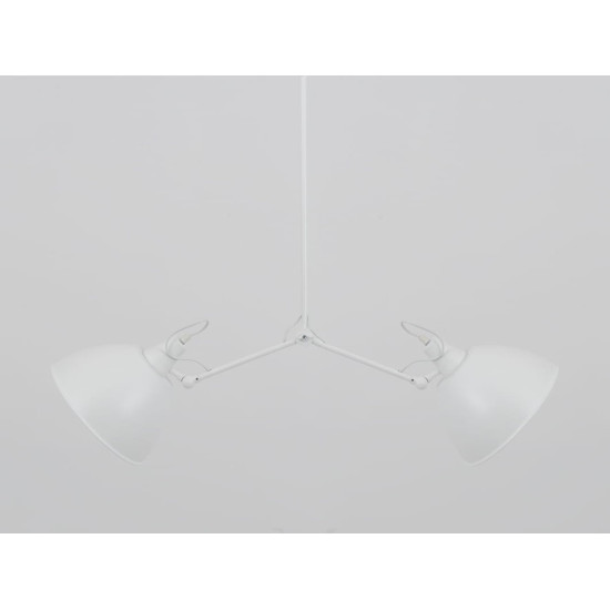 Piekaramā lampa COBEN TWO HEAD - balta Piekaramā lampa COBEN TWO HEAD - balta