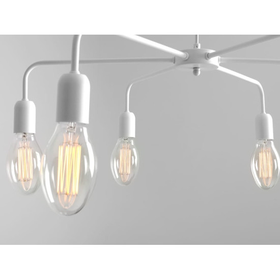 Piekaramā lampa CROSER 6 - balta Piekaramā lampa CROSER 6 - balta