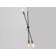 Piekaramā lampa EPO 3 - melna Piekaramā lampa EPO 3 - melna