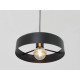 Piekaramā lampa FAY 1 L - melna Piekaramā lampa FAY 1 L - melna