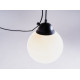 Piekaramā lampa GLASS M 3 - melna Piekaramā lampa GLASS M 3 - melna