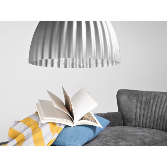 Piekaramā lampa PLISSART L - sudraba Piekaramā lampa PLISSART L - sudraba