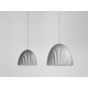 Piekaramā lampa PLISSART M - sudraba Piekaramā lampa PLISSART M - sudraba