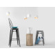 Piekaramā lampa POPO 4 - balta Piekaramā lampa POPO 4 - balta