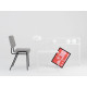 Piekaramā lampa POPO FLAT 1 - balta Piekaramā lampa POPO FLAT 1 - balta