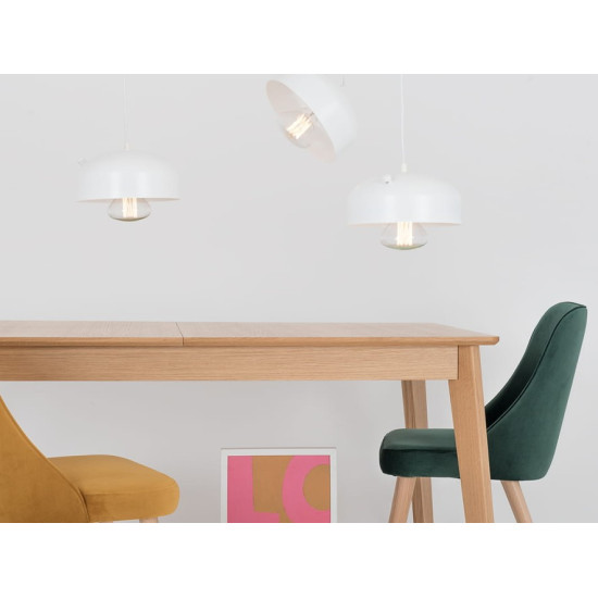 Piekaramā lampa POPO FLAT 4 - balta Piekaramā lampa POPO FLAT 4 - balta