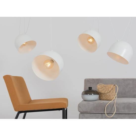 Piekaramā lampa POPO L 4 - balta Piekaramā lampa POPO L 4 - balta