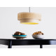 Piekaramā lampa RATIKA 2R 50x20 - bēšs Piekaramā lampa RATIKA 2R 50x20 - bēšs
