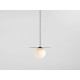 Piekaramā lampa SKIVA BALL L - melna Piekaramā lampa SKIVA BALL L - melna