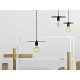 Piekaramā lampa SKIVA L - melna Piekaramā lampa SKIVA L - melna