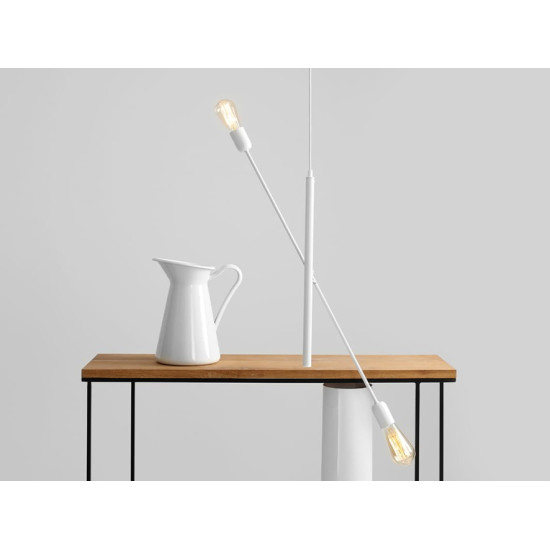 Piekaramā lampa TWIGO 2 - balta Piekaramā lampa TWIGO 2 - balta