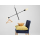 Piekaramā lampa TWIGO 2 - melna Piekaramā lampa TWIGO 2 - melna