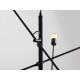 Piekaramā lampa TWIGO 6 - melna Piekaramā lampa TWIGO 6 - melna