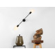 Sienas lampa TWIGO WALL 2 L - melna Sienas lampa TWIGO WALL 2 L - melna