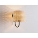 FLETE WALL 20x17 sienas lampa - melna
