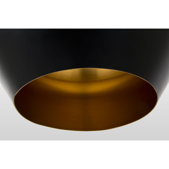 BET SHADE STOUT 52 piekaramā lampa - melna BET SHADE STOUT 52 piekaramā lampa - melna