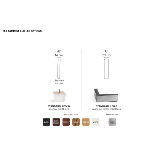 MIA Sofa (Pull-Out) (Two-Seater)