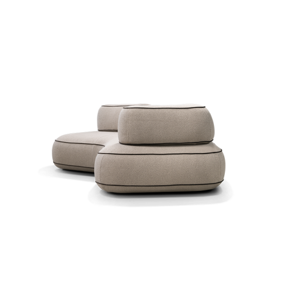 Dīvāns Skew Sofa U (trīsvietīgs, neizvelkams) Dīvāns Skew Sofa U (trīsvietīgs, neizvelkams)