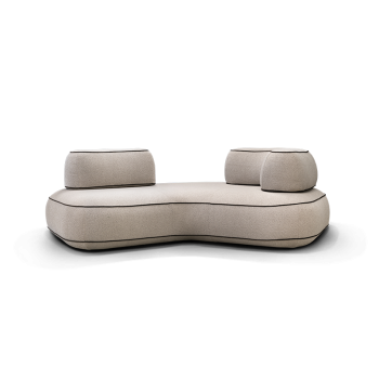 Dīvāns Skew Sofa U (trīsvietīgs, neizvelkams)