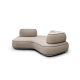 Dīvāns Skew Sofa U (trīsvietīgs, neizvelkams) Dīvāns Skew Sofa U (trīsvietīgs, neizvelkams)