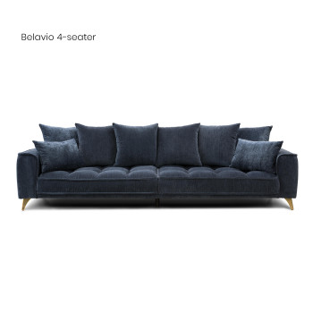 Belavio 4 Sofa (Four-Seater, Non-Reclining)