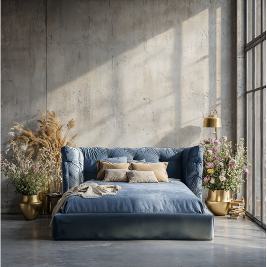 Lova Puffy (Itališkas dizainas) Lova Puffy (Itališkas dizainas)