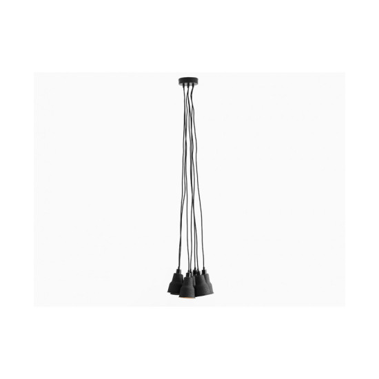 Lamp Veria 7 Bundle Black (Ceiling) Lamp Veria 7 Bundle Black (Ceiling)