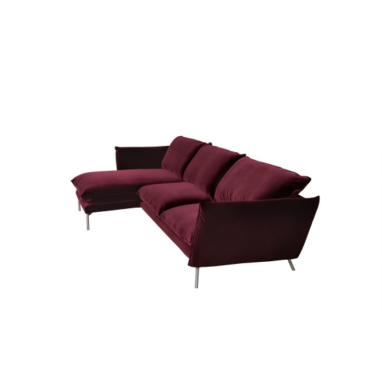 Īsā stūra dīvāns HUGO (Chaiselongue 3set)