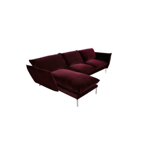 Īsā stūra dīvāns HUGO (Chaiselongue 3set)