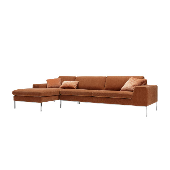 Īsā stūra dīvāns JUSTUS (Chaiselongue 3set)