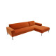 Īsā stūra, modulārs dīvāns PAUL (Chaiselongue 3seater)