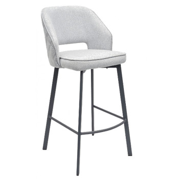 Bāra krēsls ANDRE gaiši pelēks