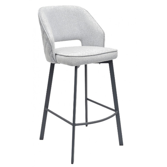 Bāra krēsls ANDRE gaiši pelēks