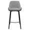 Bāra krēsls NORD pelēks